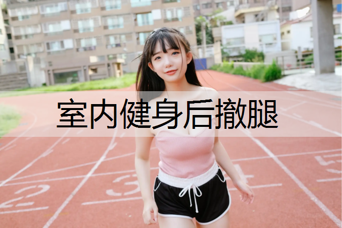 室內健身后撤腿