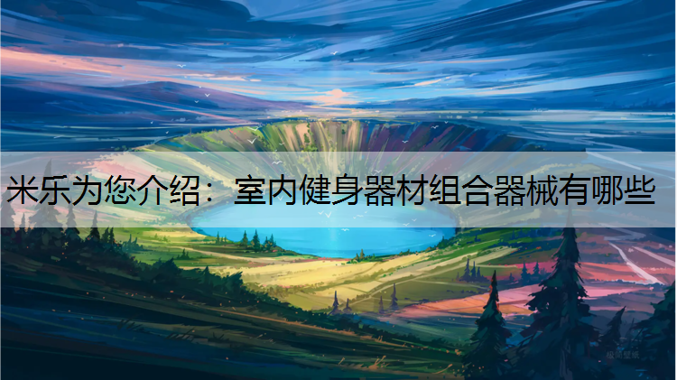 室內健身器材組合器械有哪些